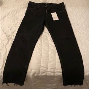 NEW!!! Zara Black Ankle Length Jeans